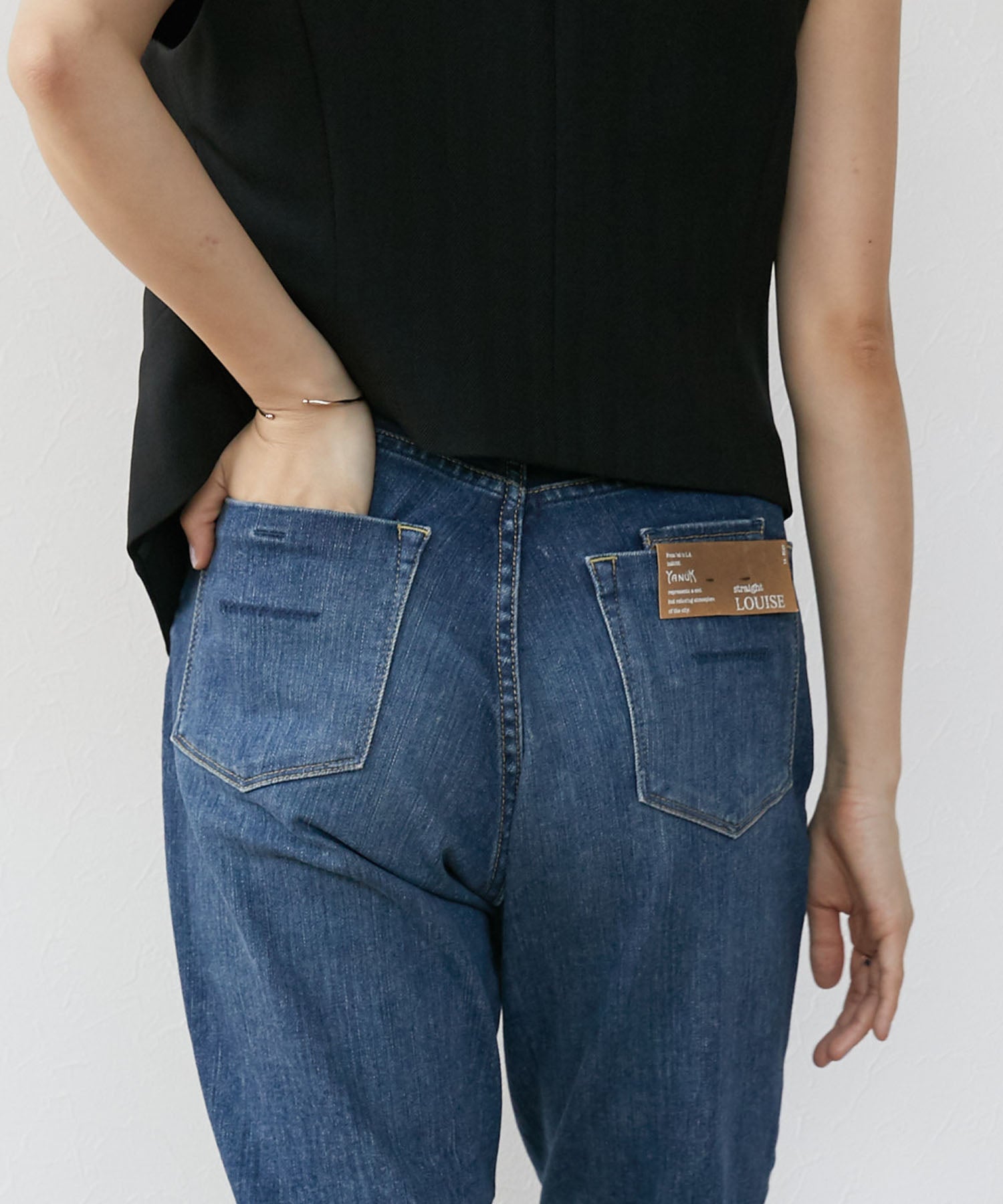YANUK】LOUISE プレミアムストレッチデニムストレート – Sirin Online