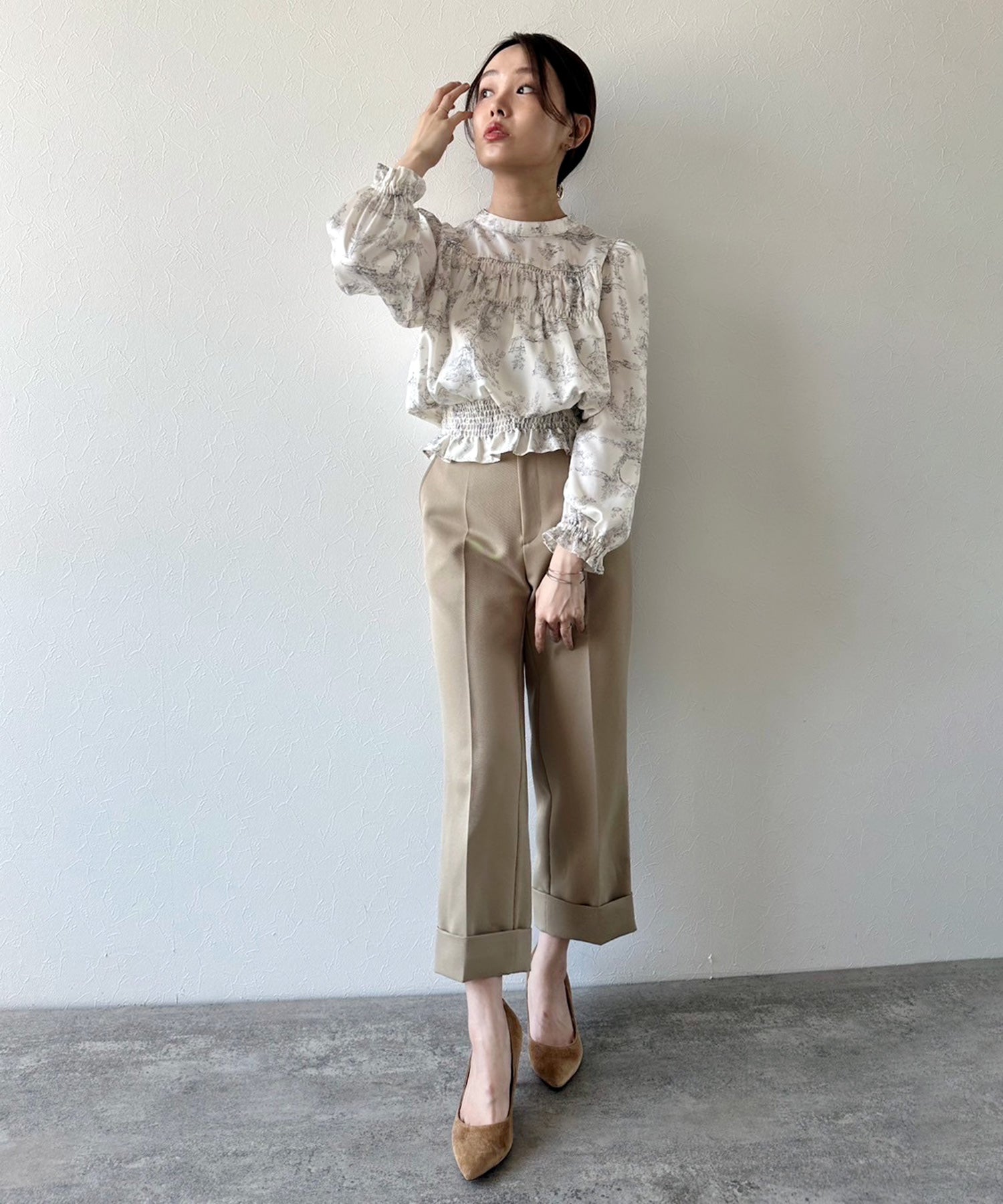 ワイドクロップドパンツ – Sirin Online Store