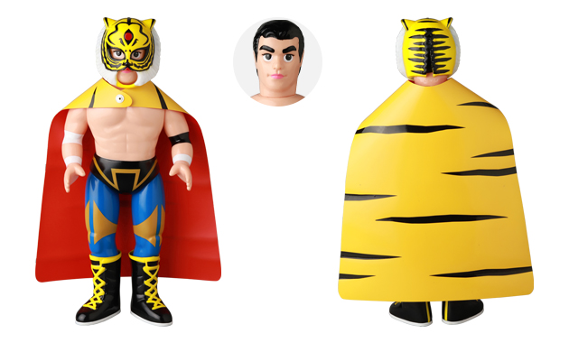 なんと「ソフビ・ファイティングシリーズ」に「二代目タイガーマスク