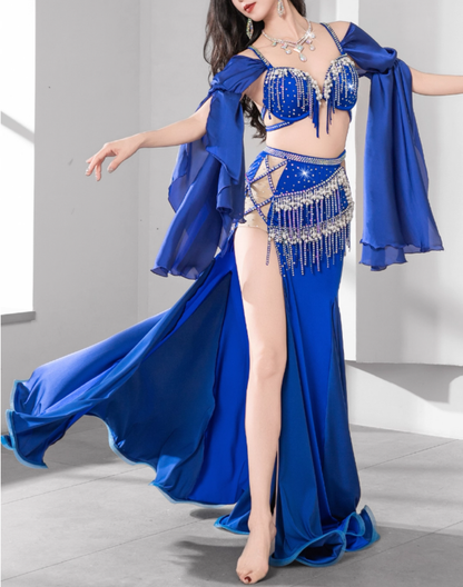 送料無料】 即納 ベリーダンス オリエンタル 衣装 ベリーダンス衣装