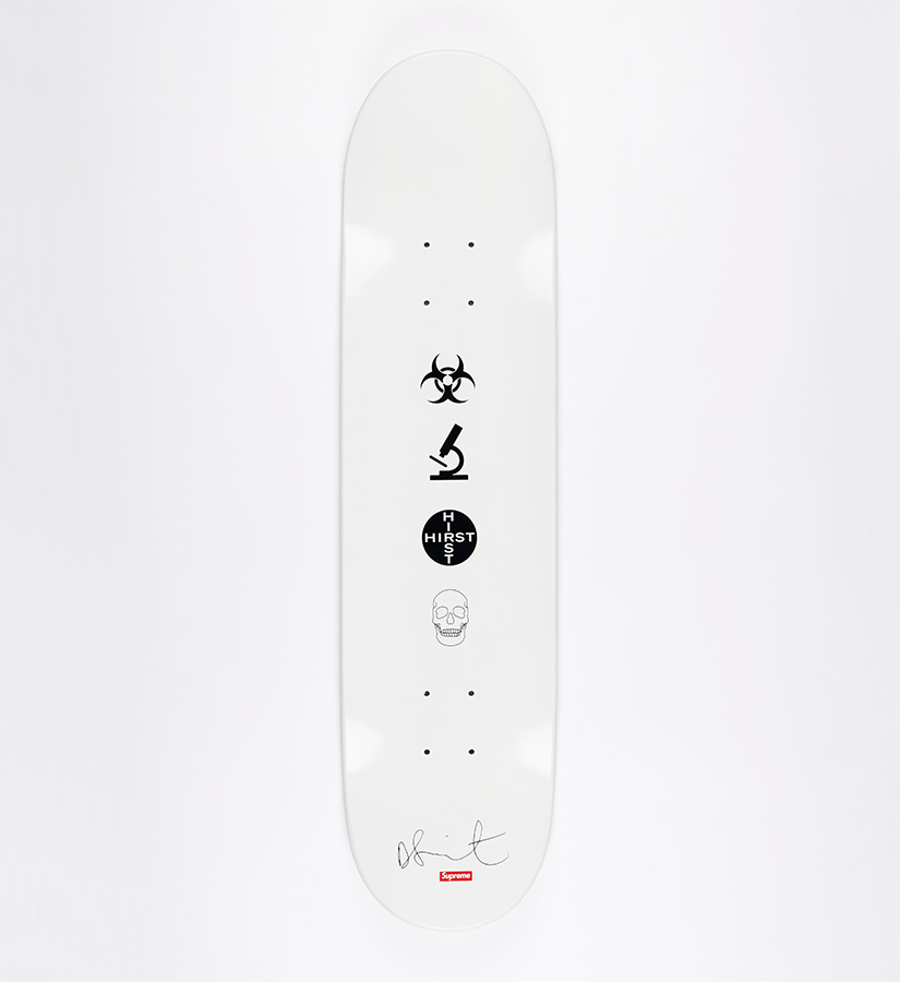 Damien Hirst x Supreme - Shark deck • Artwork drawn