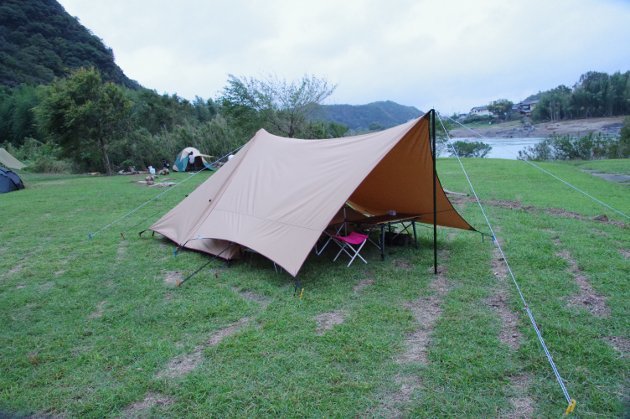 テンマクデザインのパンダTC＆パンダTCタープ初張りキャンプへGO