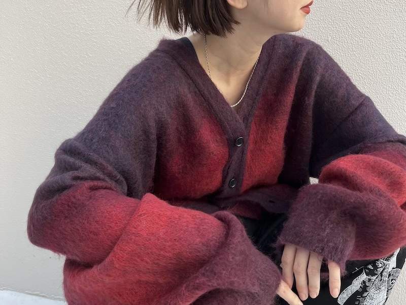 GRADATION MOHAIR CARDIGAN 【stein】ST.699 | journal | sosite