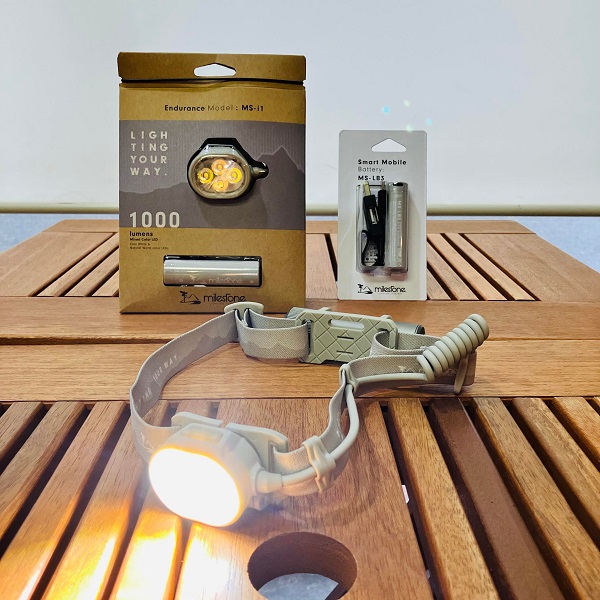 milestone 最新型ヘッドランプ【MS-i1 Endurance Model】登場