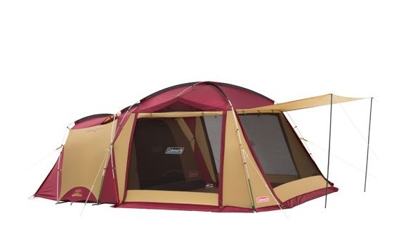 コールマンのタフスクリーン2ルームハウスにバーガンディーが登場