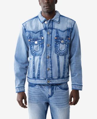 True Religion Men's Oversize Rope Stitch Jimmy Jacket - Macy's