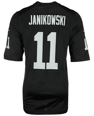 Nike Men's Sebastian Janikowski Oakland Raiders Game Jersey - Macy's