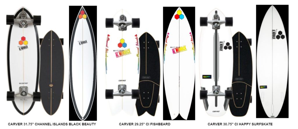 Carver Skateboards 2021 サーフスケートカーバー新モデルが登場 2022