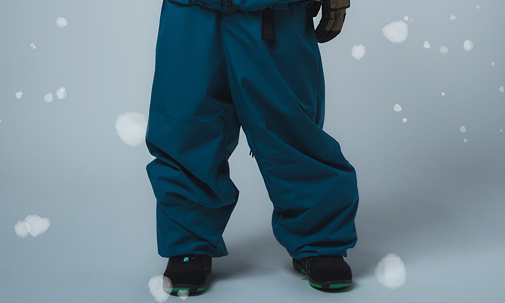 43 DEGREES DLITE ワイド ジョガー スノーボードパンツ 43DEGREES