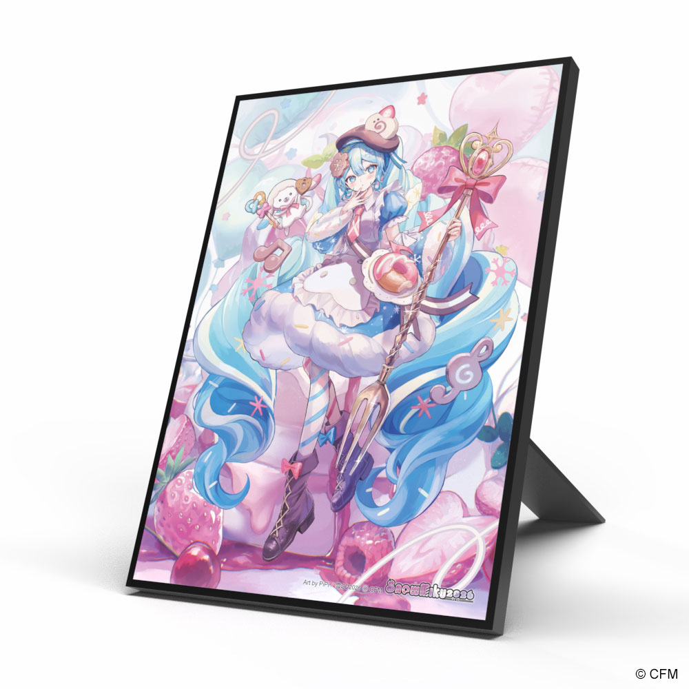 グッズ]SNOW MIKU 2026 スタンド式A5パブミラー｜SNOW MIKU 2026