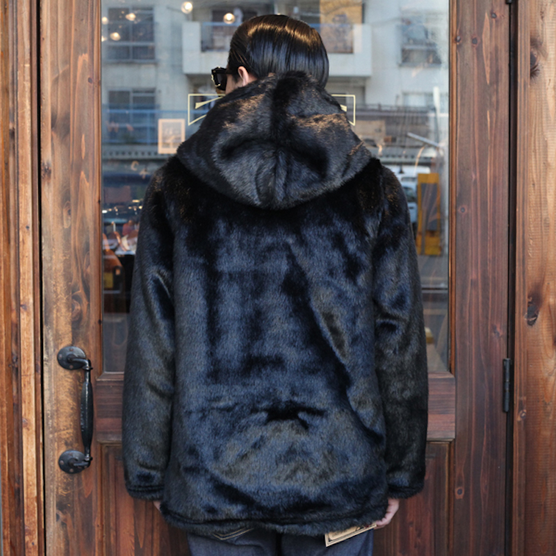 RISE ABOVE - FUR HOODIE ファーコート（GANGSTERVILLE） | スナマグ