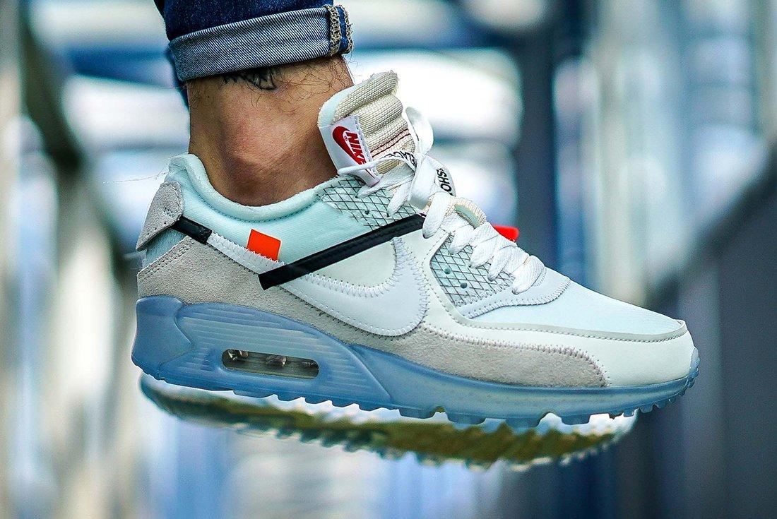 An On-Foot Look At The Off-White X Nike Air Max 90 - Releases