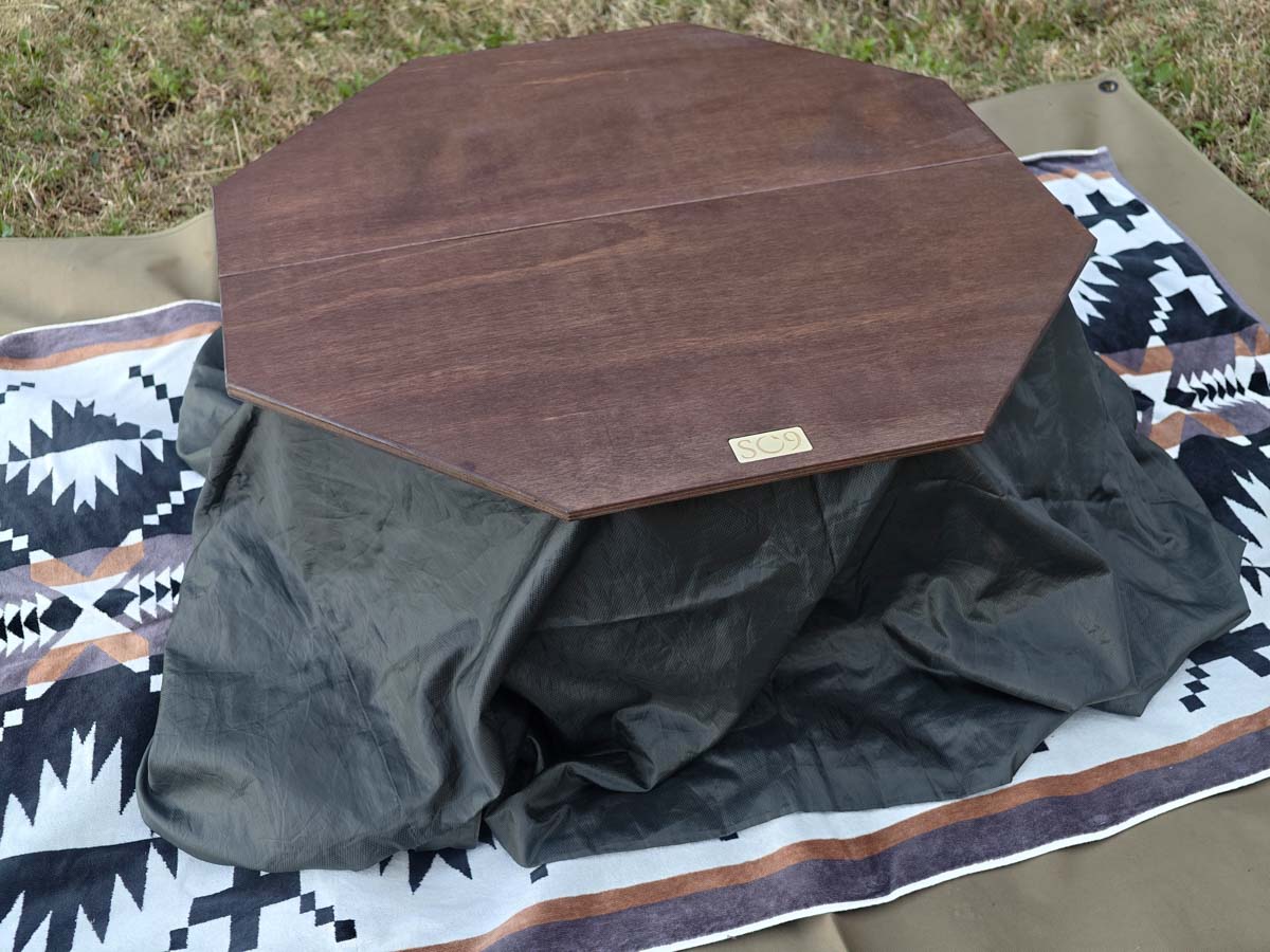 新商品：アウトドアこたつ（電気式専用） | SO9｜エスオーナイン