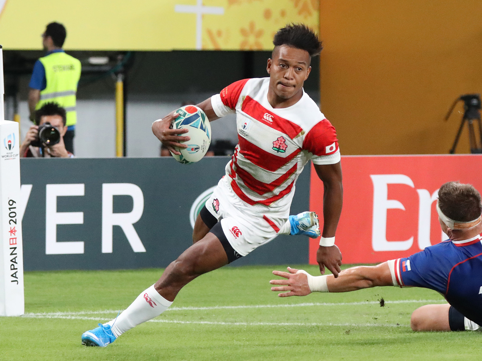 松島幸太郎 サイン入りジャージ ラグビー ワラタス スーパーラグビー