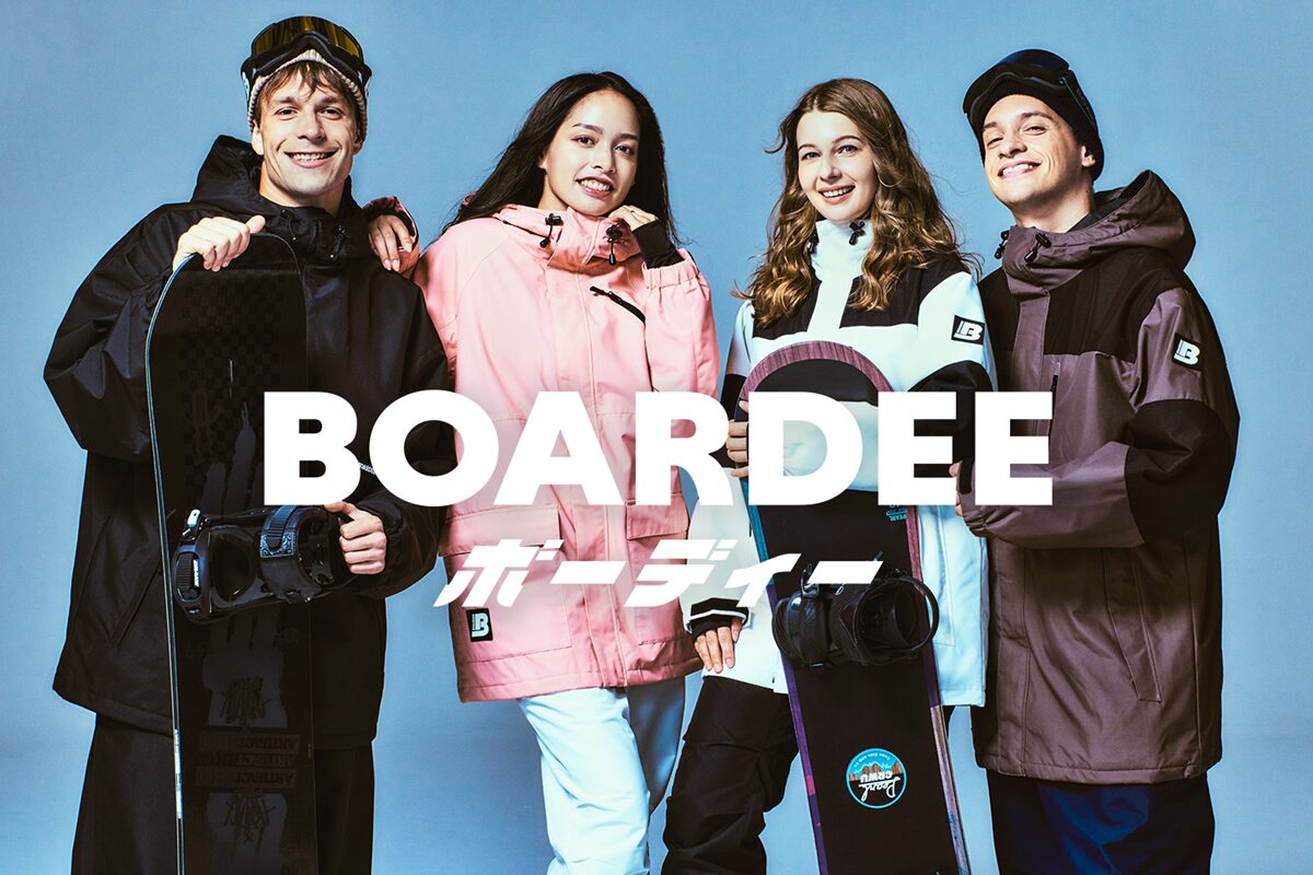 ゆうちゃみが新スノーボードブランド「BOARDEE(ボーディー)」の