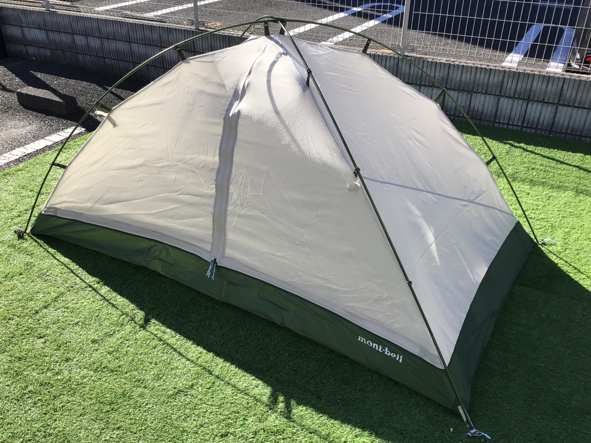 モンベルのクロノスキャビン2ご紹介！ソロキャンやツーリングキャンプ