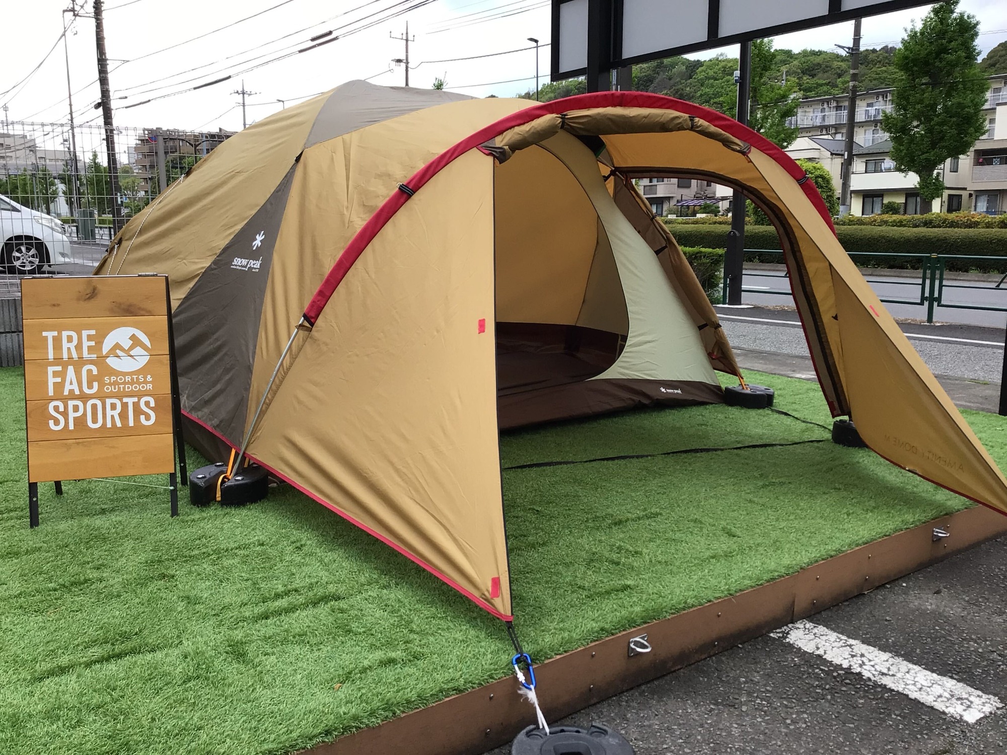 間違いない。大人気の初心者にもオススメテント【スノーピーク