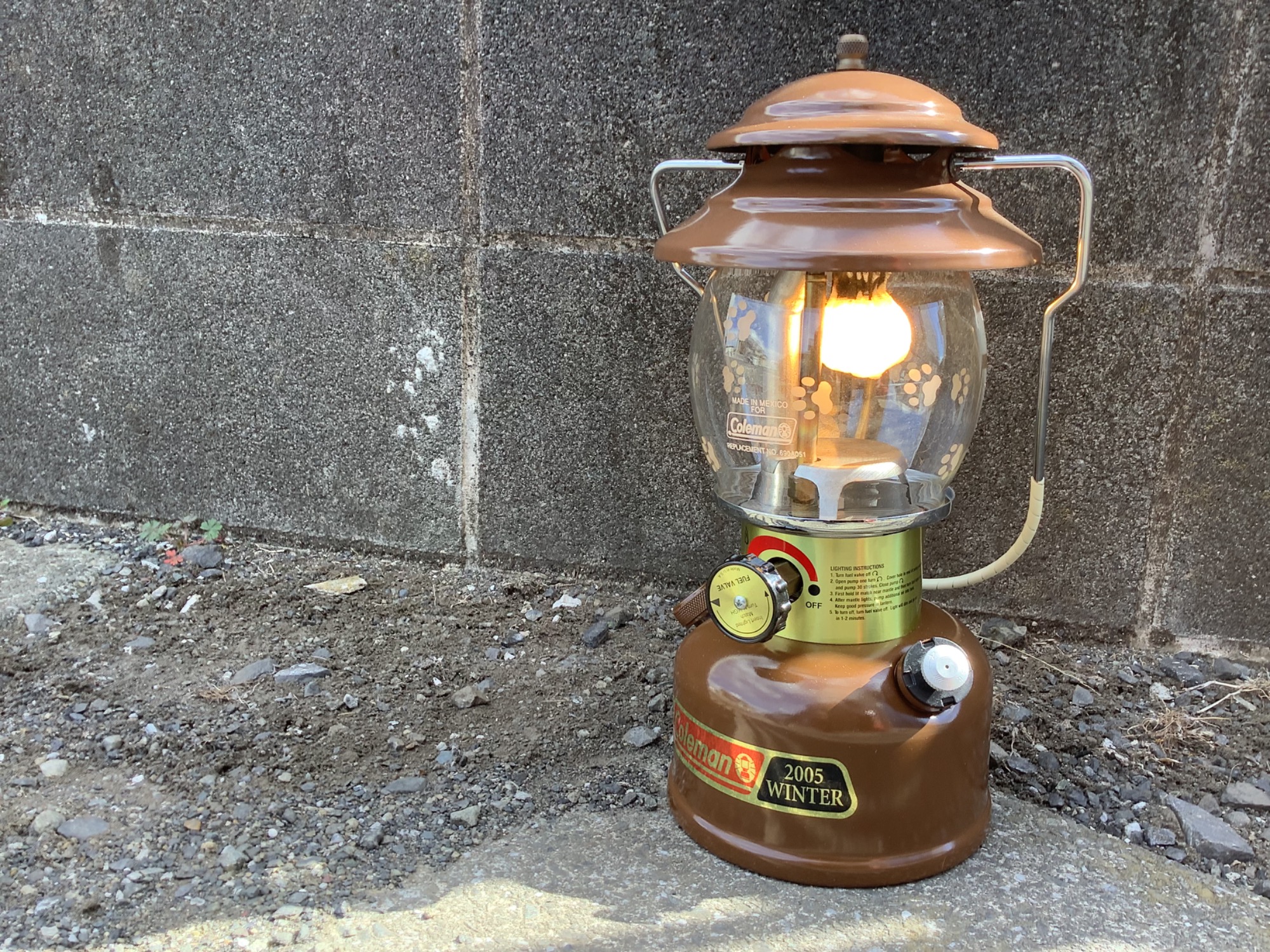 コールマン2005/2006年限定発売モデルのシーズンズランタンご紹介