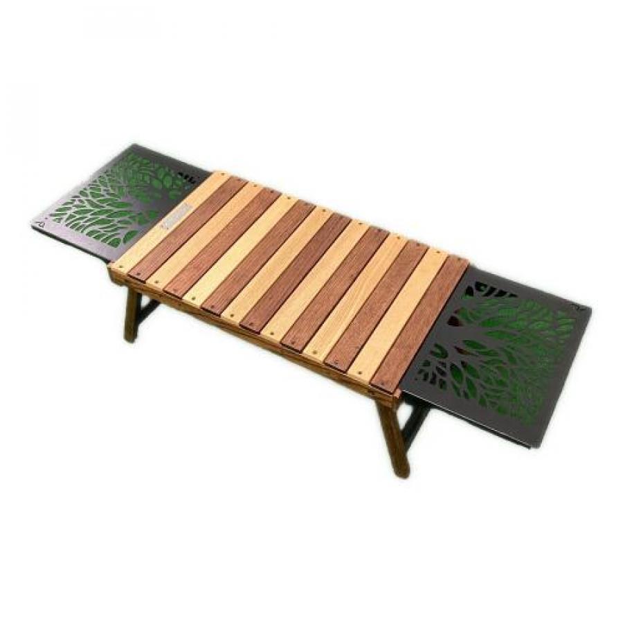 BLACK DESIGN / ブラックデザイン】ハレテーブル | 芸術的な木目が