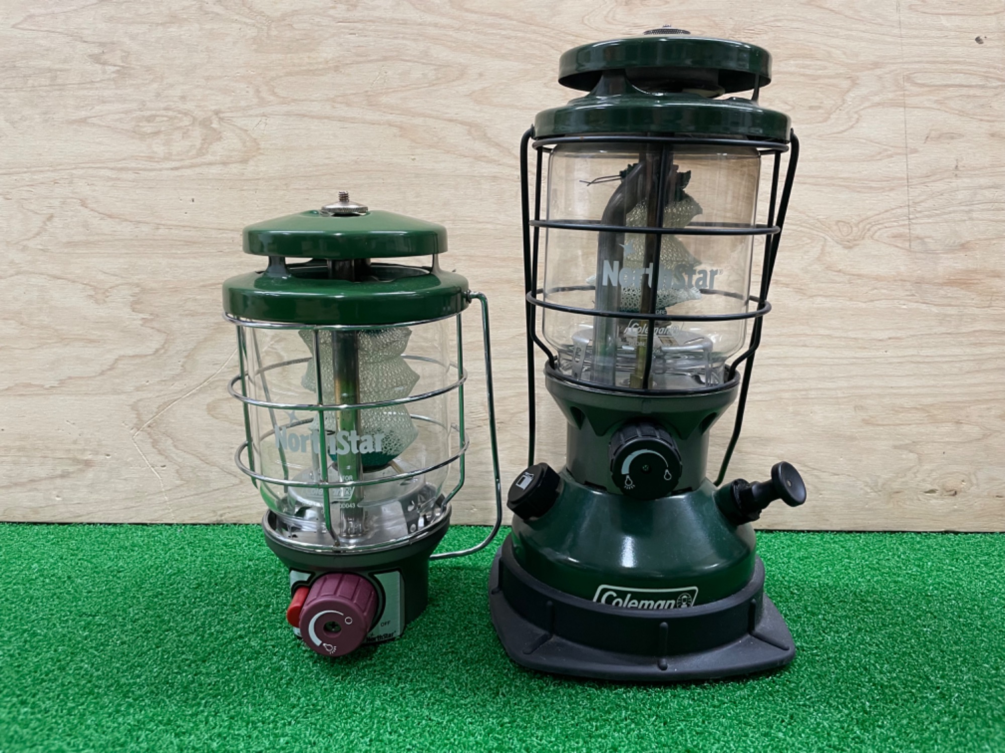 動作良好 コールマン ノーススター2000 ガソリンランタン ケース付き