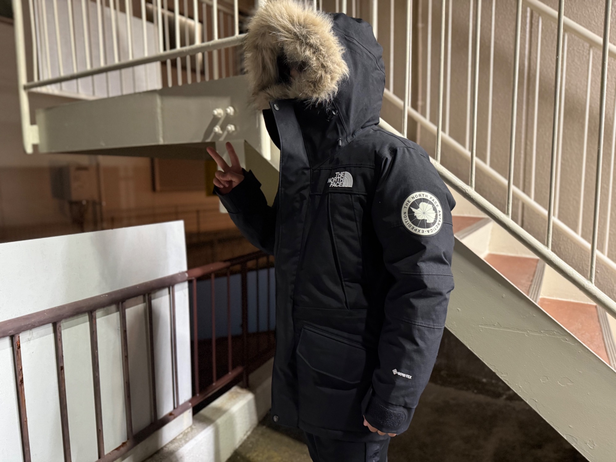 THE NORTH FACE アンタークティカパーカ【黒:Lサイズ】 【公式通販】