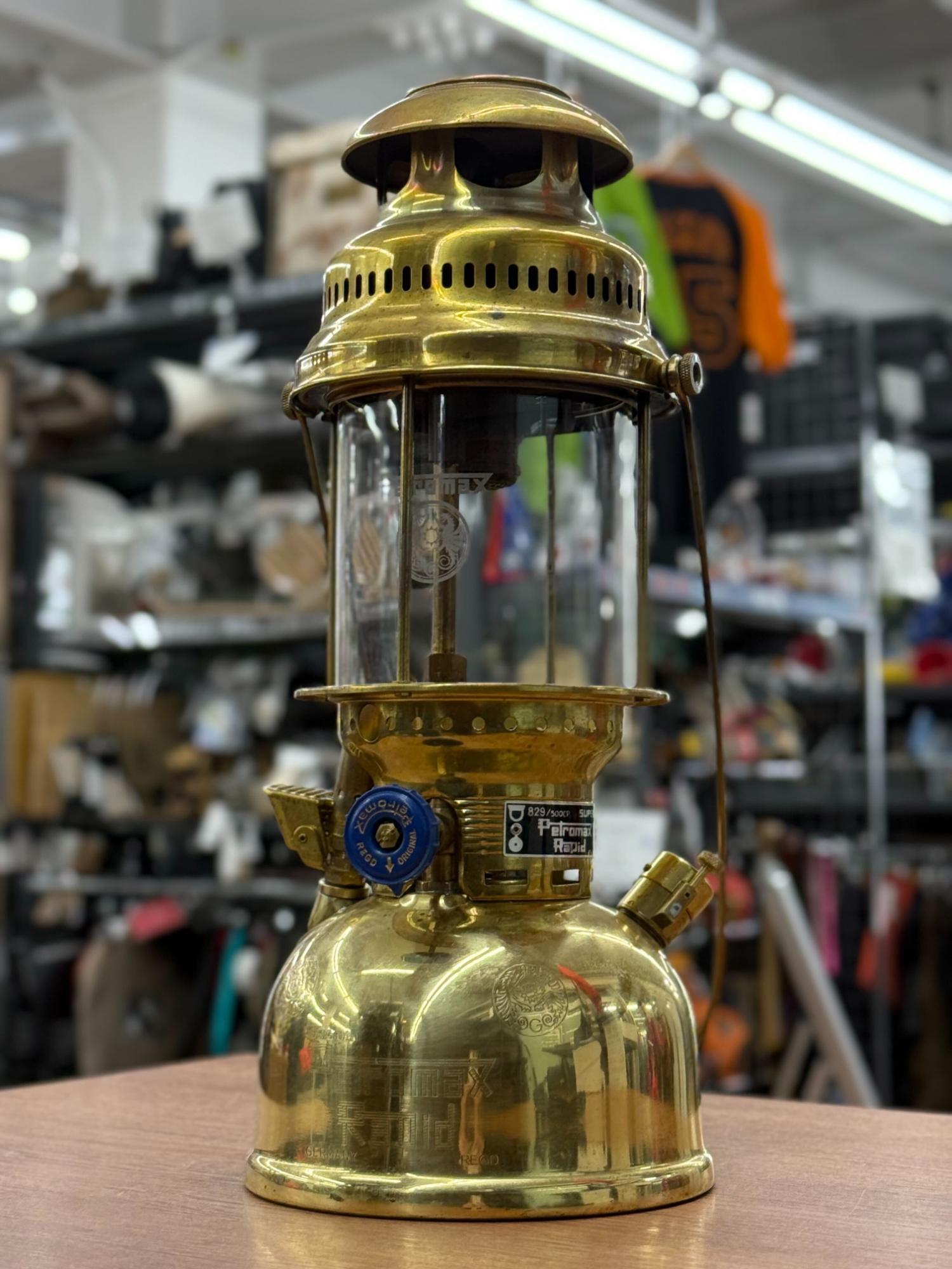 PETROMAX / ペトロマックス】HK500 | 憧れのケロシンランタン、真鍮の