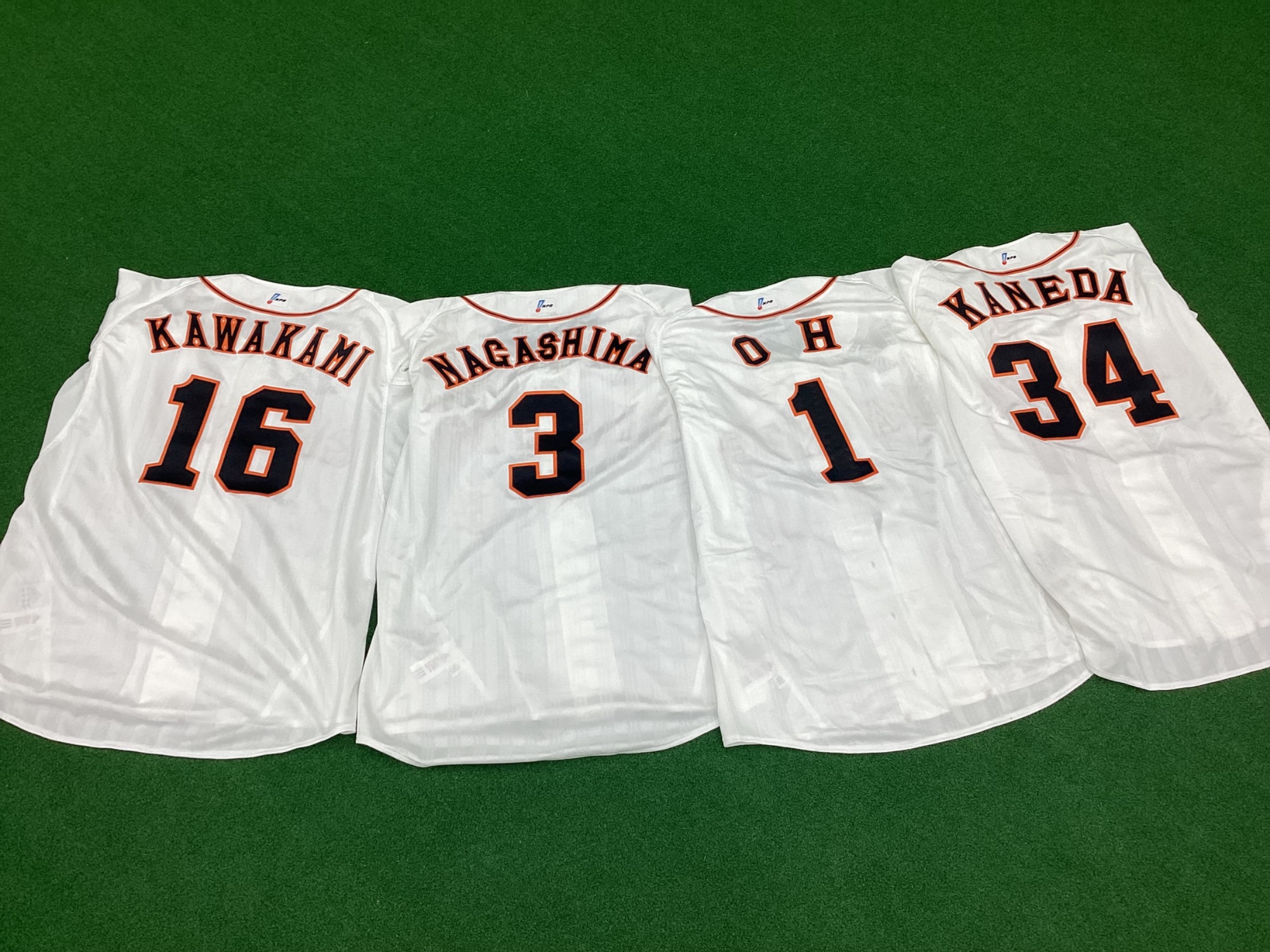 ジャイアンツファン必見！王・長嶋・川上・金田ユニフォーム紹介