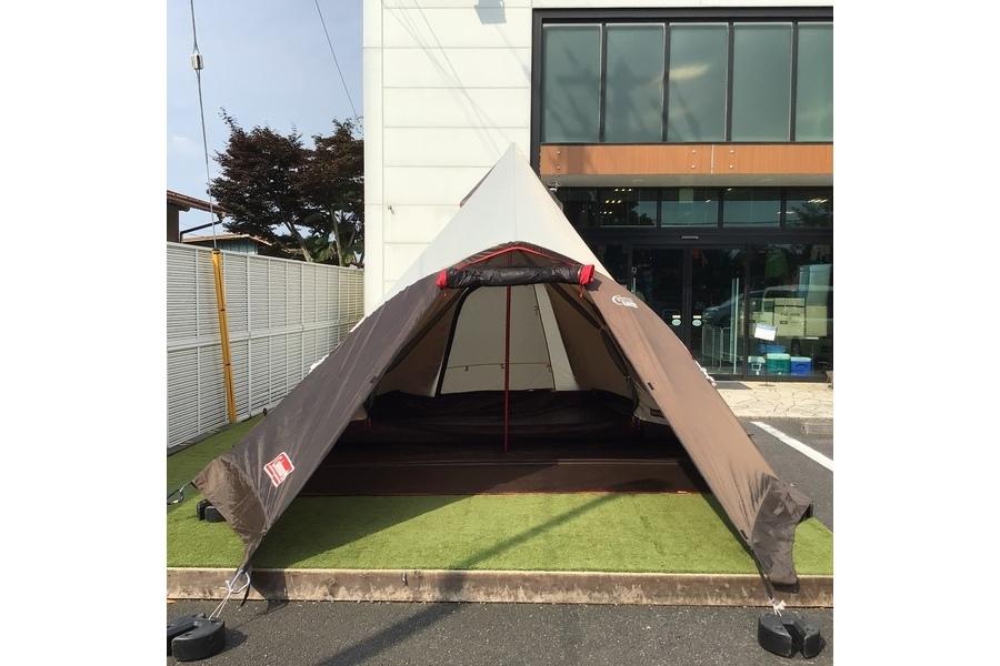 ワンポールテントなのに2ルーム!?Coleman(コールマン)のウェザー