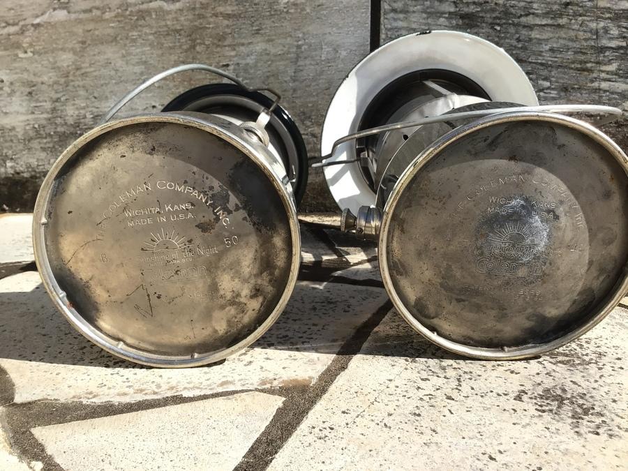 ヴィンテージ兄弟ランタン！コールマンの220D、228D！[2022.02.11発行