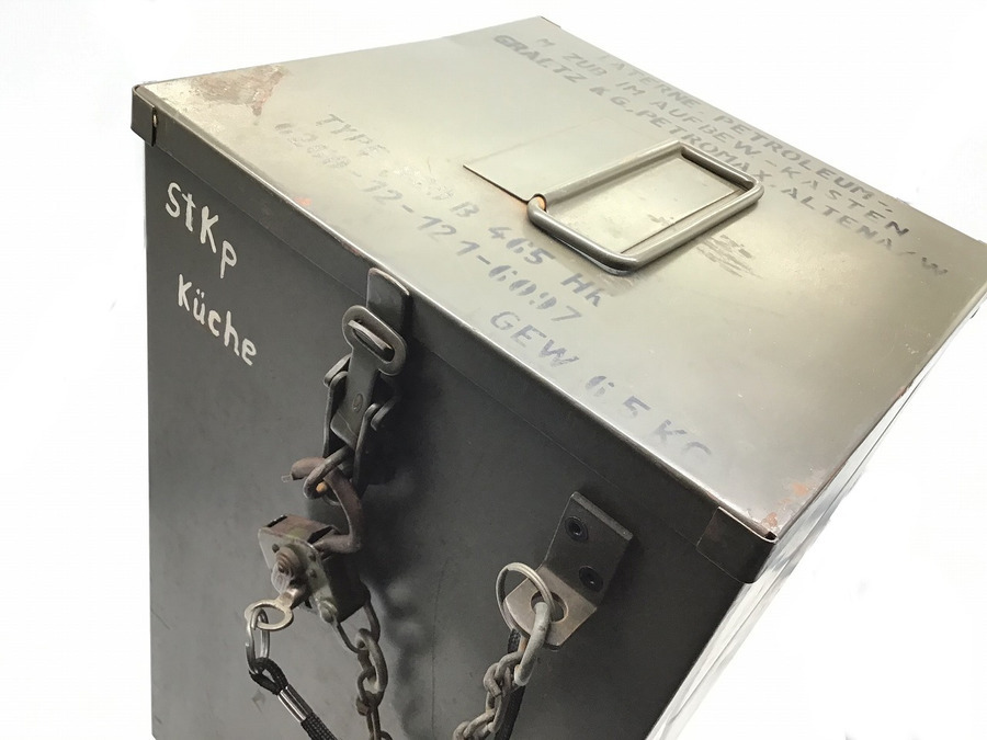 ドイツ軍仕様のPetromax(ペトロマックス) HK500 カッコ良い専用ケース