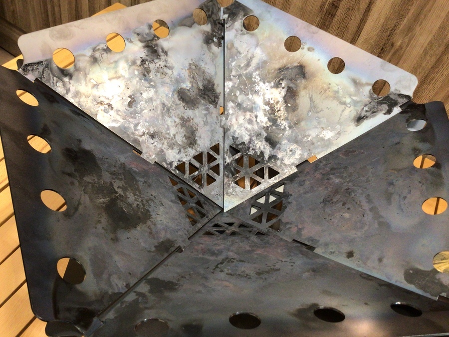 オシャレな焚火台はいかが？アシモクラフトの「takibi no asi