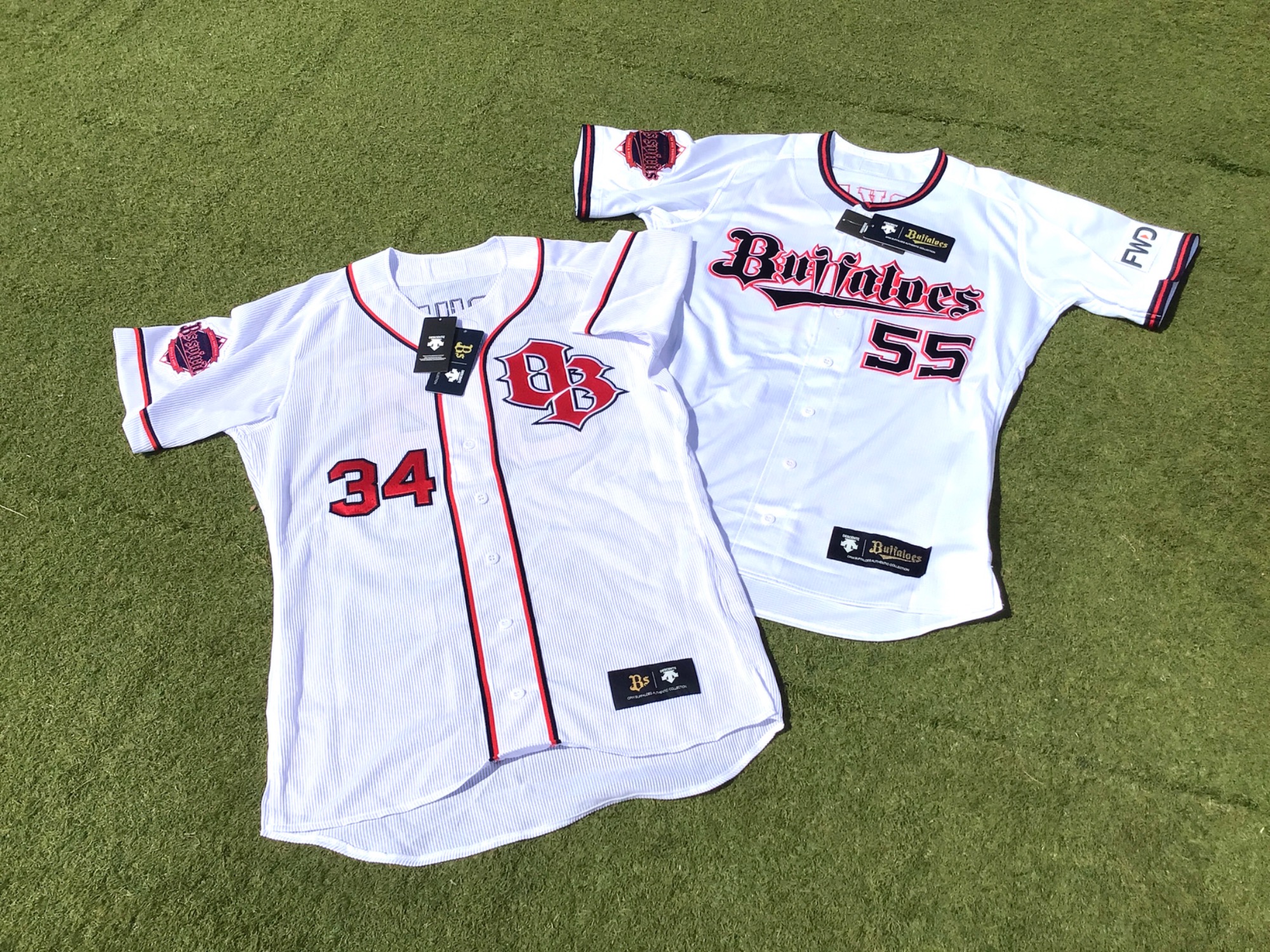 激アツ！吉田正尚選手とT－岡田選手のプロモデルユニフォームが入荷