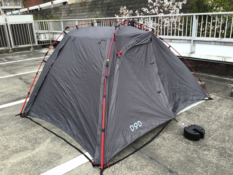 DOD】人気絶大ののライダーズバイクインテント入荷！[2020.04.09発行