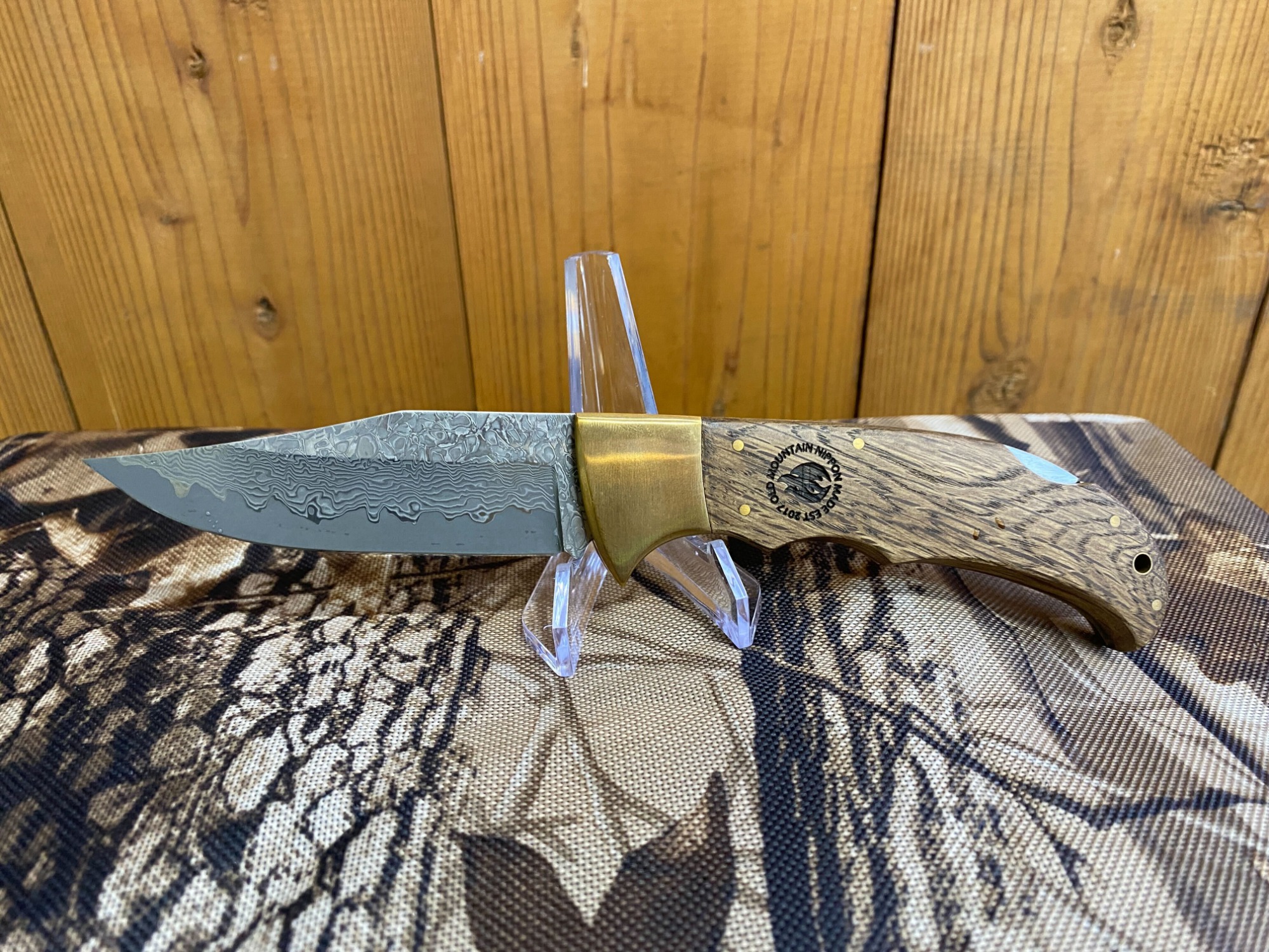 岩槻店】オールドマウンテン×二唐刃物鍛造所コラボナイフ ニガラ