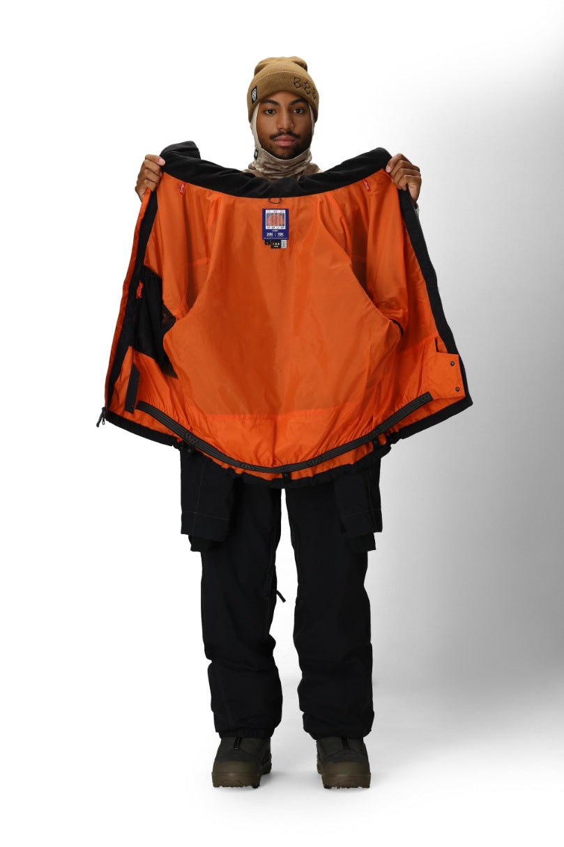 686 ロクハチロク MENS DOJO SHELL JACKET BLACK 25-26 スノーボード