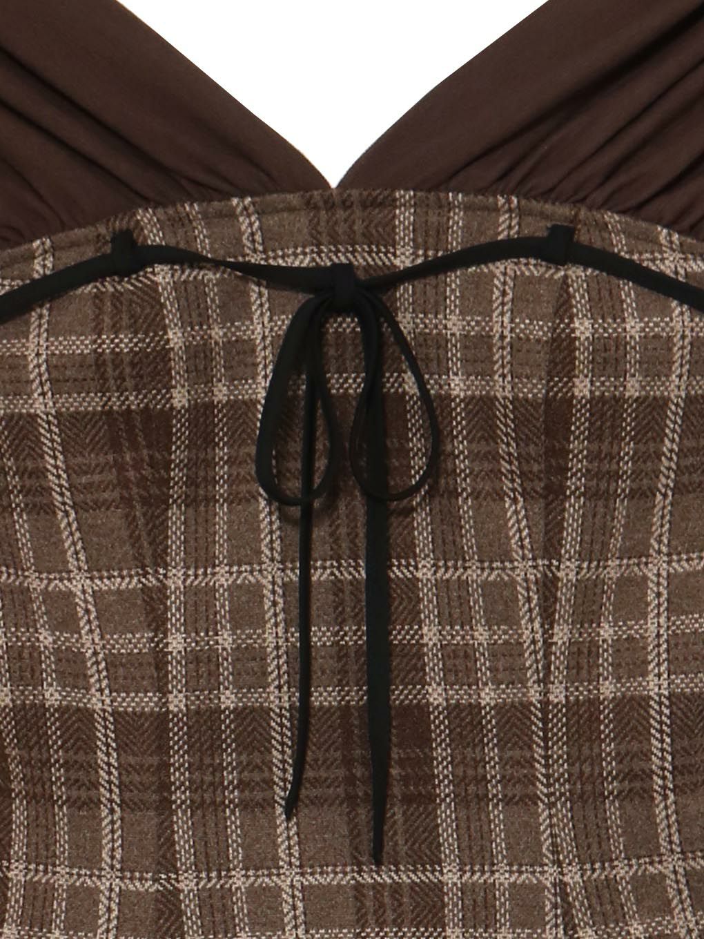 BUBBLES】チェックレイヤードワンピース | sparkling mall online store