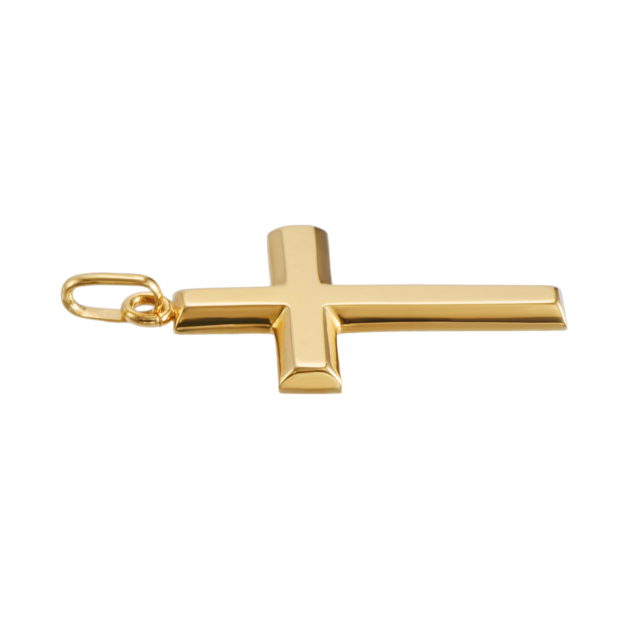 K18 18金 ゴールド リトル クロス ペンダント トップ | SPERANZA