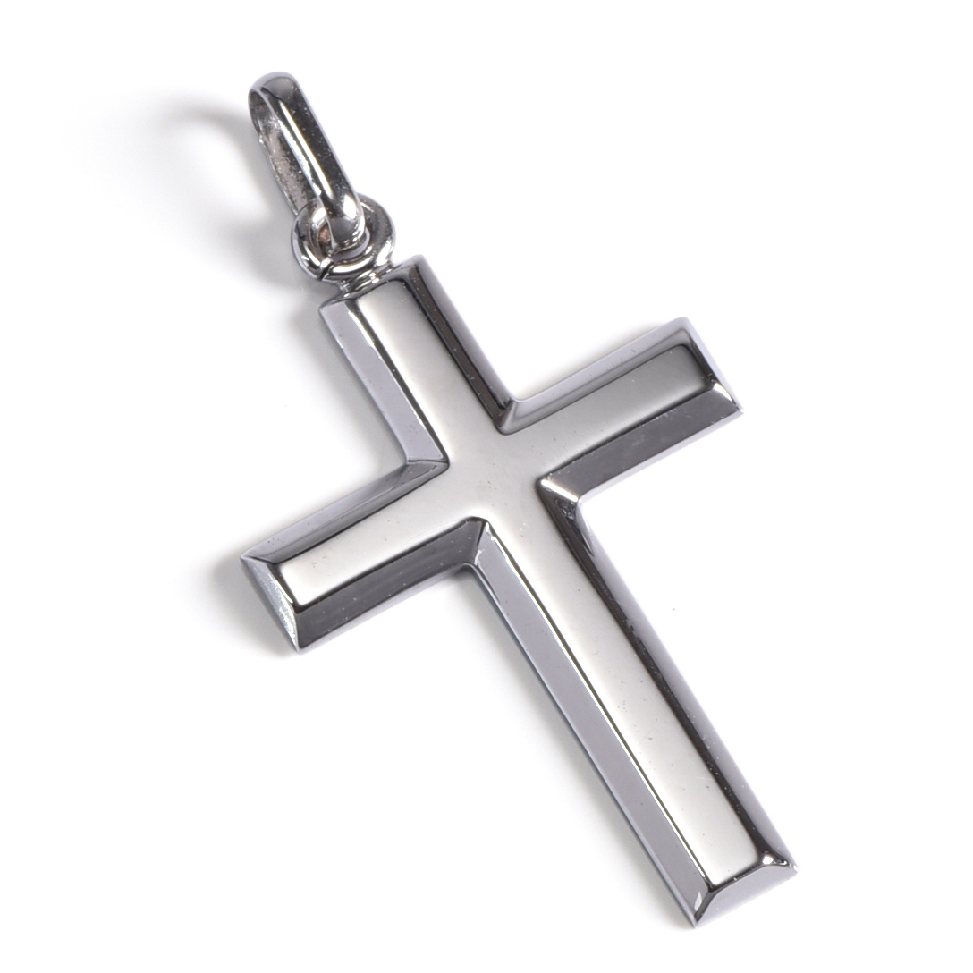 Pt850 プラチナ リトル クロス ペンダント トップ | SPERANZA
