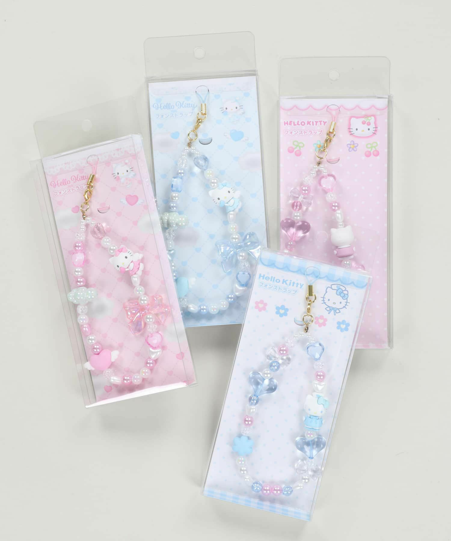 Hello kitty(ハローキティ) 根付け ストラップ他(平成キティ)64個