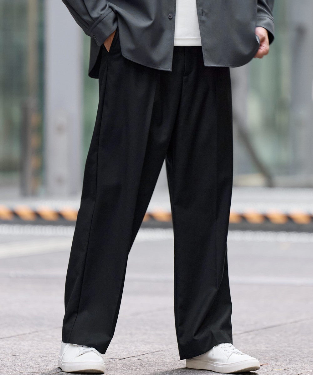 TR/コーデュロイ リラクシングタックワイドスラックスパンツ | 【公式