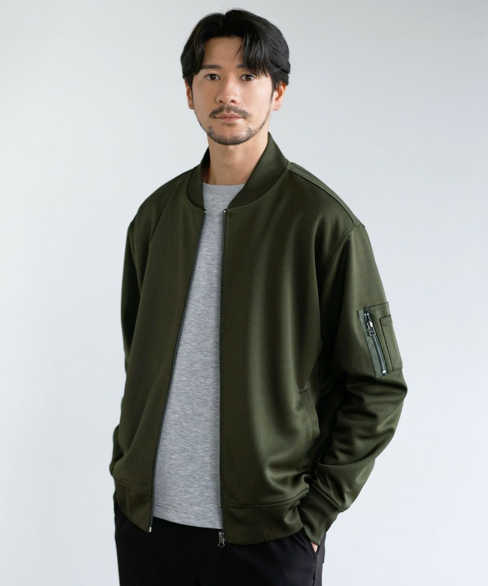 ハイブリッドジャージーストレッチMA-1ジャケット | 【公式】SPU スプ