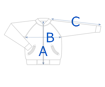 SSJ-002 白拍子髑髏柄刺繍リバーシブルスカジャン - スカジャンの