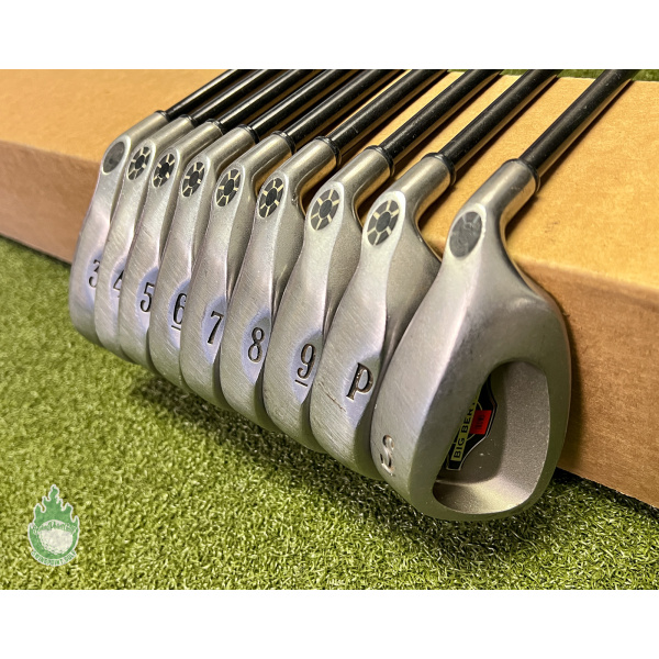 RH Callaway Big Bertha 1996 Irons 3-PW/SW RCH 96 Regular Flex