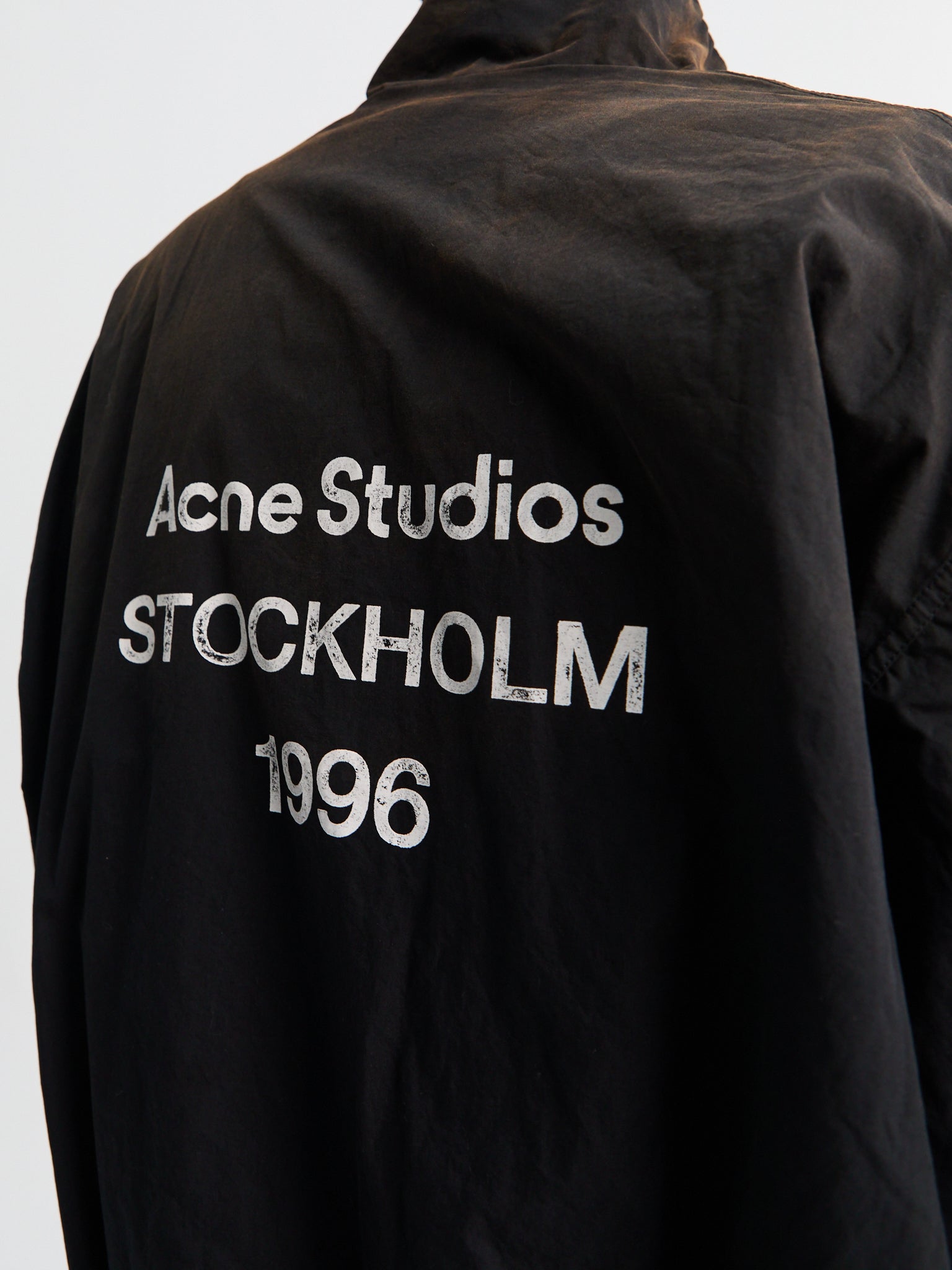 Acne Studios - Logo Zipper Jacket in Black – Stoy