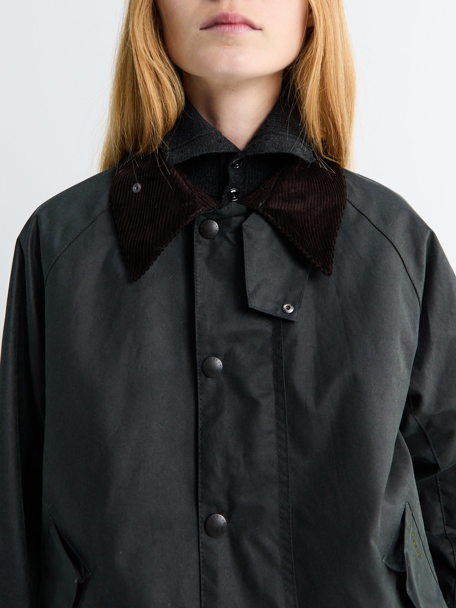 Barbour - Modified Transport Waxed Jacket in Sage – Stoy