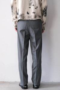 NEAT | T/W NEAT ACTION SLACKS TONI / GRAY ウールツイルトラウザーズ