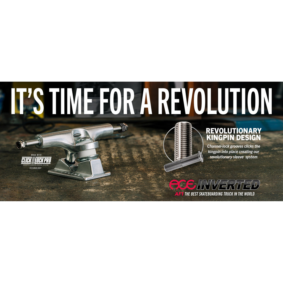 ACE TRUCKS AF1 INVERTED HOLLOW 44 【 エース トラック AF1 インバー