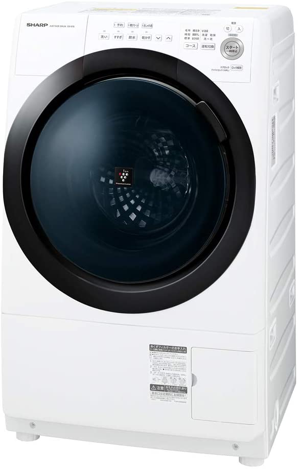 SHARP(シャープ) ドラム式洗濯乾燥機 ES-S7Eの悪い口コミ・評判は