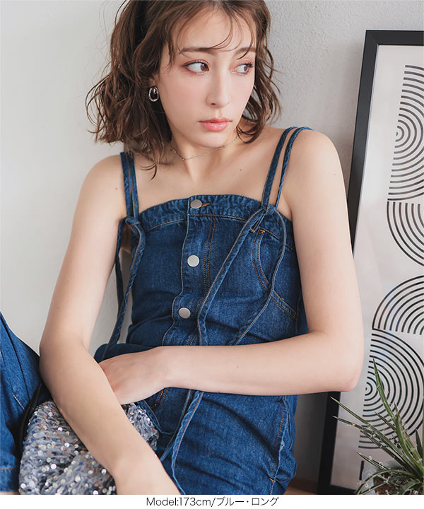デニムオールインワン [E3261] - レディースファッション通販 神戸
