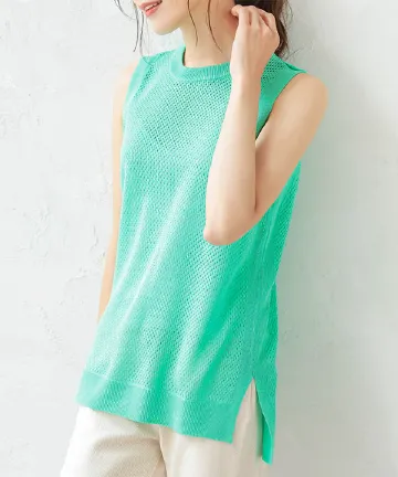 メッシュニットタンク [C5429] - レディースファッション通販 神戸